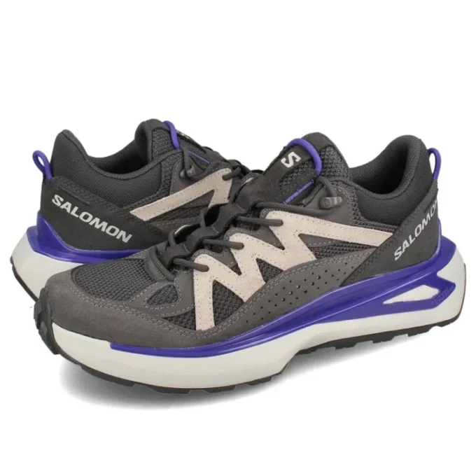 ODYSSEY Elmt Low „Schwarz Weiß Violett“