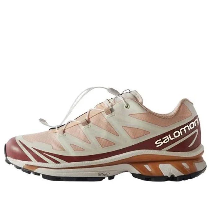 Salomon x Kith XT-6 Gore-Tex Creme Rosa Rot
