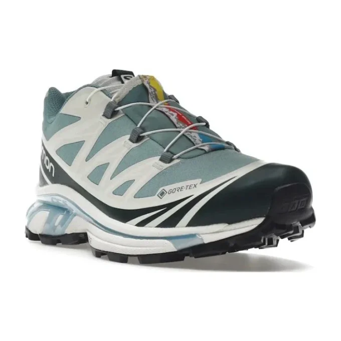 Salomon x Kith XT-6 GTX Gore-Tex Blau Creme