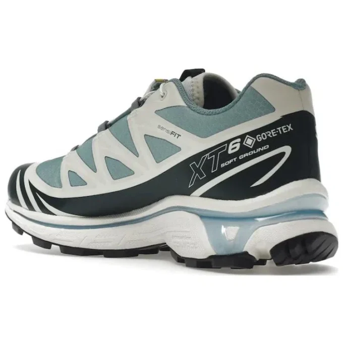 Salomon x Kith XT-6 GTX Gore-Tex Blau Creme