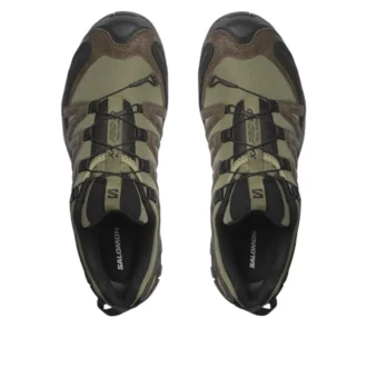 Salomon XA PRO 3D Distressed Leather „Dark Earth Black“