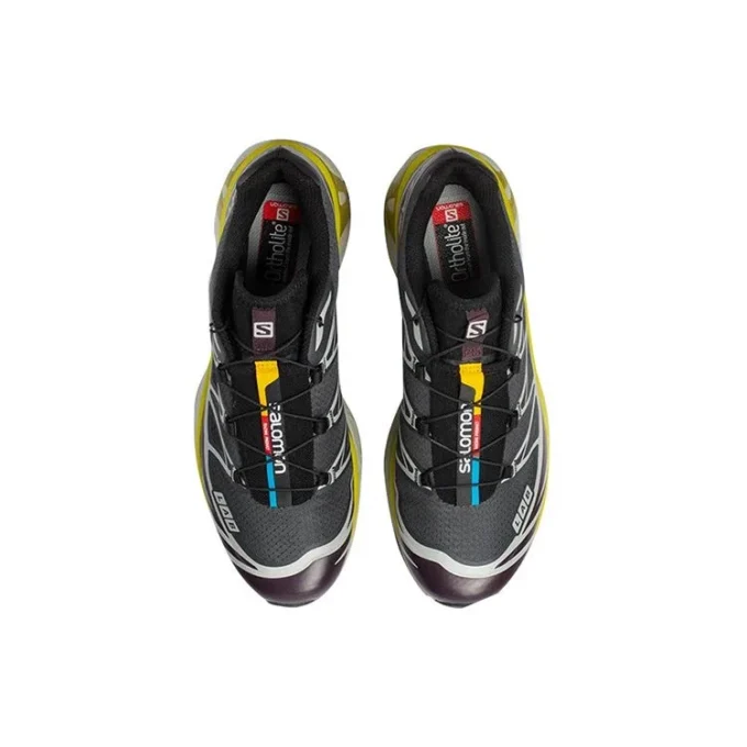 Salomon XT-6 Trail „Schwarz Lila Gelb“ Salomon XT-6 Trail „Schwarz Lila Gelb“