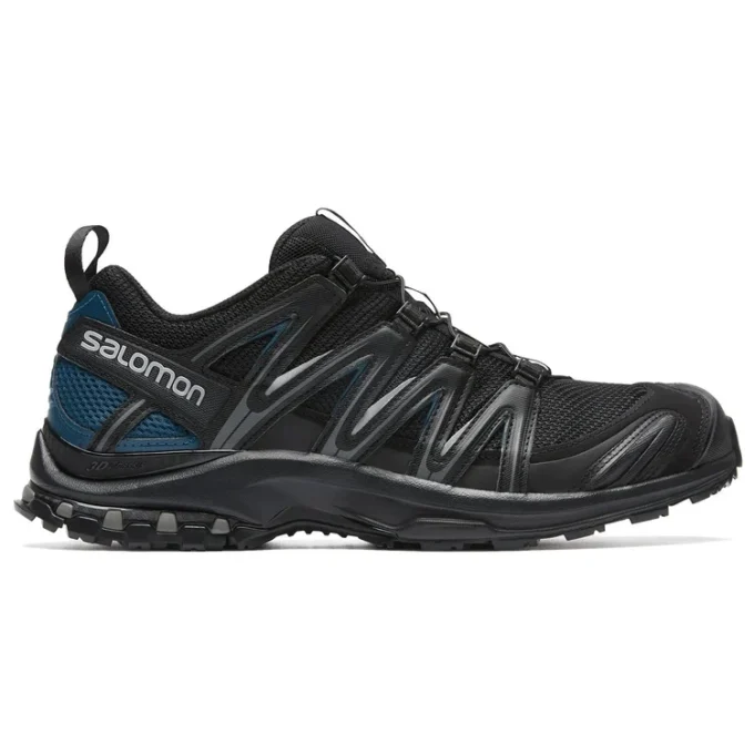XA PRO 3D Trail-Laufschuhe „Schwarz Blau“