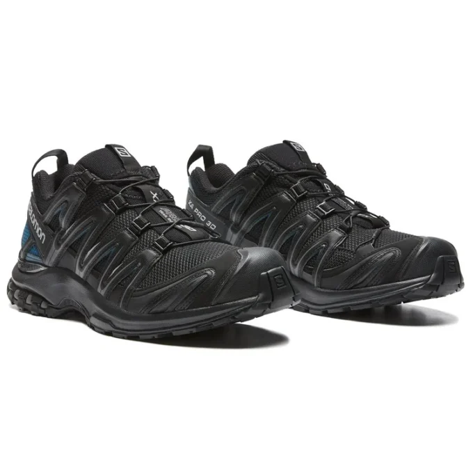 XA PRO 3D Trail-Laufschuhe „Schwarz Blau“