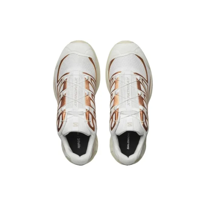 XT-PATHWAY Metallic Sneakers „White Ftw Copper Almond Milk“